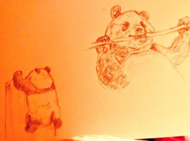 倉科カナ、母との電話中に描いた絵に「上手い」「かなりの腕前」の声