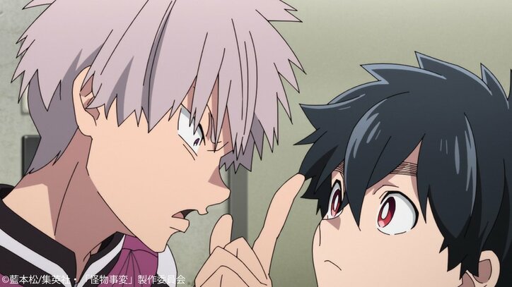 アニメ「怪物事変」第2話先行カット＆あらすじ解禁 夏羽が出会う織と晶