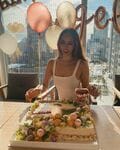 豪華なバースデーケーキとともに36歳の誕生日を報告した道端アンジェリカに「可愛い」「綺麗だぜ!!」と祝福の声