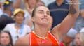女子テニス“世界王者”、魂の絶叫で衝撃「10-0」 死闘決着の瞬間に全米ファン総立ち、解説も「凄いサーブでしたね」と唸る