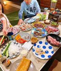 みきママ『お家キャンプです!!』