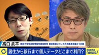 便利?怖い? 日本郵政が個人データ利用へ 個人データ利用に抵抗感も...