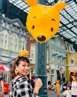 太田りゆ、TDLお散歩ショットに「可愛いすぎる！」の声／ガールズケイリン