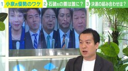 ステマ騒動後も小泉氏“優勢”変わらず…前回の“石破票”はどこに？ 最新情勢を「選挙ドットコム」編集長が解説！
