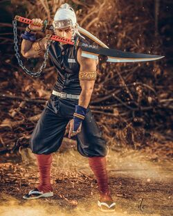 コスプレイヤー・TARYN、圧巻の「鬼滅の刃」宇髄天元コスを披露！「Soooo perfect」と絶賛の嵐