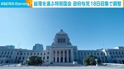 総理を選ぶ特別国会 政府与党 18日召集で調整