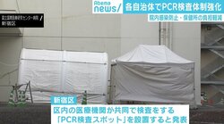 都内に続々「PCR検査センター」課題の検査数は伸びるのか　政府方針にはまだ半分以下