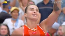 女子テニス“世界王者”、魂の絶叫で衝撃「10-0」 死闘決着の瞬間に全米ファン総立ち、解説も「凄いサーブでしたね」と唸る