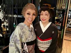 水森かおり、“優しい大先輩”との2ショットを披露「毎日お会い出来るのが本当に楽しみ」