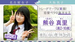 『Popteen』モデル・まりくまの参戦にメンバー大興奮！『恋ステ』#5大阪男子×名古屋女子編