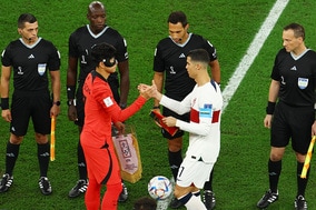 【W杯】ロナウド×ソン・フンミン、試合前の邂逅に海外注目　「尊敬の念しかない」「ソナウド」