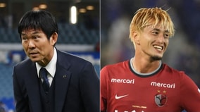 W杯日本代表の森保監督、鈴木優磨が脱帽 「素晴らしい手腕…間違いなく凄い」