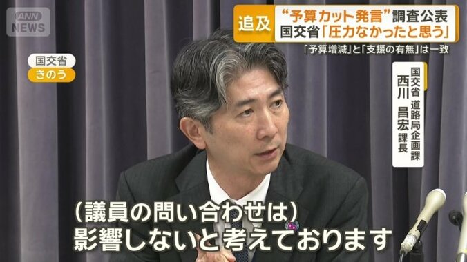 国交省　道路局企画課　西川昌宏課長