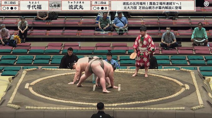 どうしてそうなった? “あんこ型”力士が偶然同じポーズ どこか不思議なシンクロ珍光景にファンほっこり 5枚目