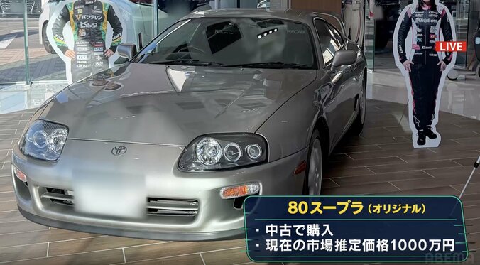 市場推定価格1000万円…大物レーサーが今も所有する“希少名車”に反響「フルどノーマルて貴重よね」4台目の愛車も披露 2枚目