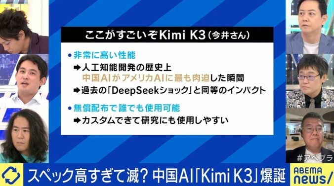 中国AI『Kimi K3』がGPT超え