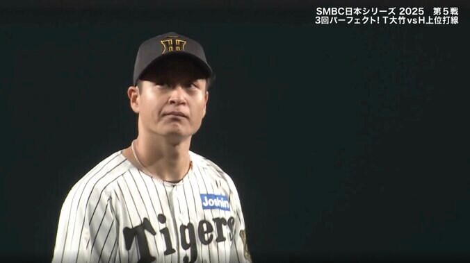 甲子園騒然！球場どよめく阪神・大竹の“超遅球”　衝撃の「69km/h」に柳町も体勢崩す「これは打てない」「まさか2球続けて」 3枚目