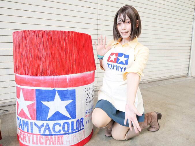 【写真・画像】プラモのモ子ちゃんコスプレ画像　6枚目