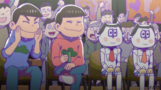 アニメ「おそ松さん」11月2日放送の第4話「コンビ結成」先行カット公開 5枚目