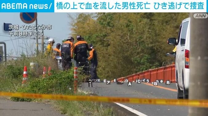 茨城・ひたちなか市の橋の上