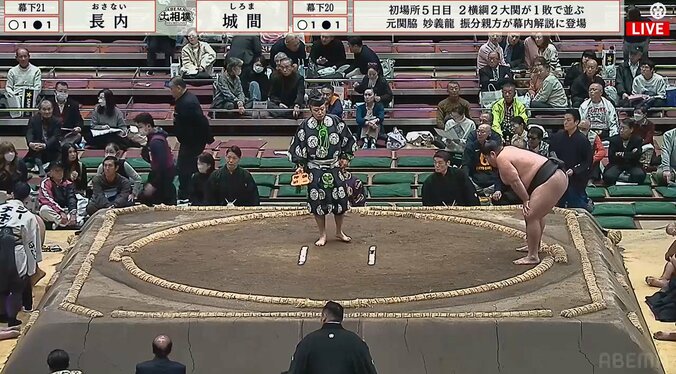 心配そうな行事と城間