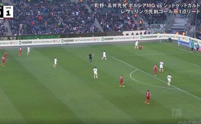 「めっちゃ流血してる」日本代表DF高井幸大に“まさかのアクシデント”「これは痛いわ」ボール処理直後に相手選手に激突 3枚目