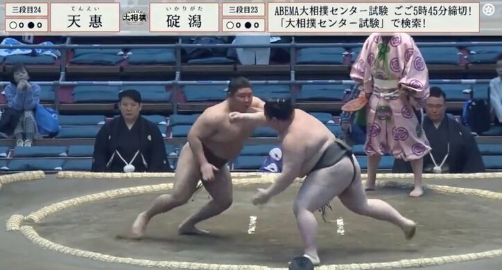 【写真・画像】「やはりモノが違う」18歳の“バケモノ”新人力士が改めて強い…高校3年とは思えぬ堂々取り口にファン騒然 1枚目