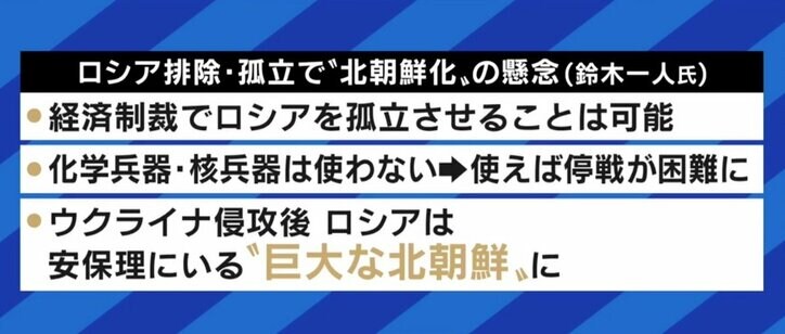 経済制裁で核使用の確率が上昇? ロシア“北朝鮮化”に懸念の声も…戦争を終わらせる策は