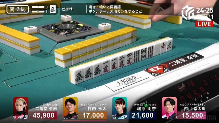 強烈なドラ發暗刻