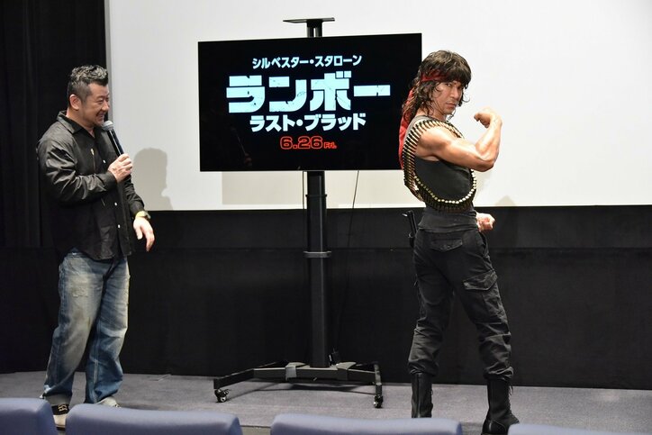 武田真治、大好きな『ランボー』コスプレで勘違いの誹謗中傷被害明かす