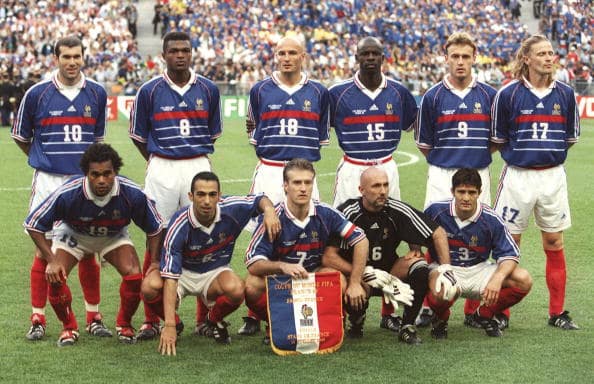 サッカー・フットサル1998年FIFAワールドカップ　フランス大会　オフィシャルバック