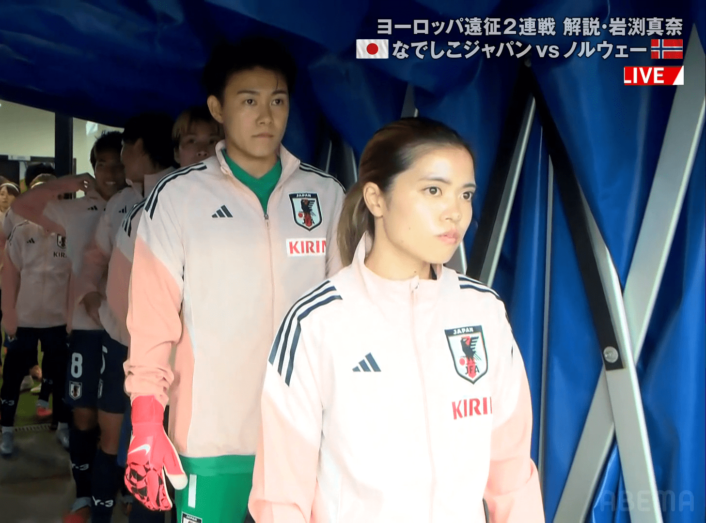 なでしこのキャプテン長谷川唯