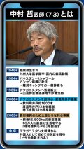 “医療の前に安全な水を”…銃弾に倒れた中村哲医師が描いたアフガン復興への道筋