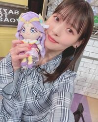 上坂すみれがキュアアースと2ショット！三森すずこ出演の「声優と夜あそび」プリキュア回にファン「最高でした！」
