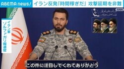 イラン反発「時間稼ぎだ」 攻撃延期を非難