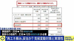 家庭部門で66%のCO2排出量削減を求める計画に「再エネで飯を食っているが、最低の計画だ」「与党議員だが、これはちょっと無理じゃないの?と思う」