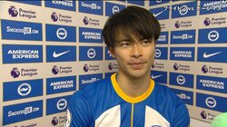 「なんなら照れてた」三笘薫、通訳なしの流暢な英語が話題に 試合直後のインタビューでみせた“落ち着き”と“英語力”「末恐ろしい」