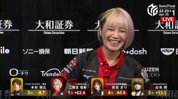 最後に頼れるのはフィーリング 二階堂瑠美、巧みな状況判断で逃げ切りトップ「根拠はないけど」と照れ笑い／麻雀・Mリーグ