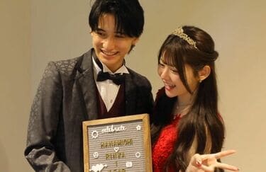 りんはな 元“日本一のイケメン高校生”、かわいすぎる彼女と1周年＆同棲開始を