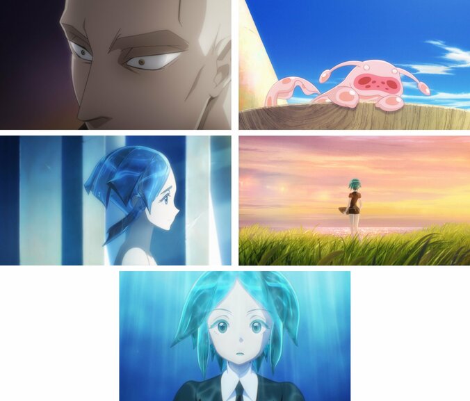 TVアニメ『宝石の国』第4話「魂・肉・骨」の先行カットを公開 2枚目