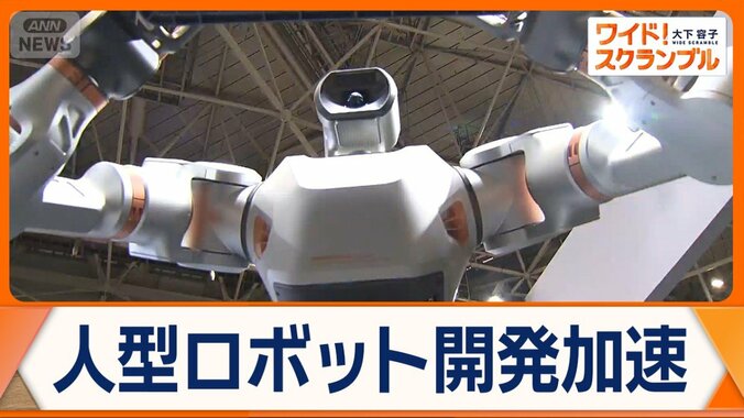 日本初の人型ロボット展示会　テーマは人手不足対策　中国が世界をリード 1枚目