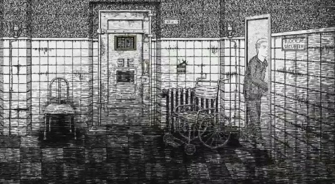 鉛筆画で紡がれる悪夢！精神病で苦しんだ実体験を基にしたダウナーなホラーゲーム 15枚目