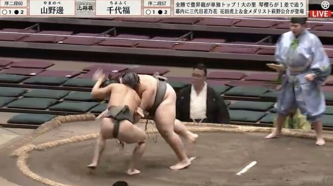 相撲センス抜群の山野邊