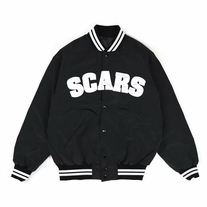 A-THUG率いる日本語ラップ・シーン最重要グループ、SCARSのオリジナルスタジアムジャケットが完全限定で発売＆受注開始！