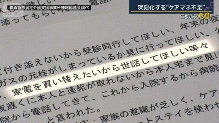 利用者からの依頼