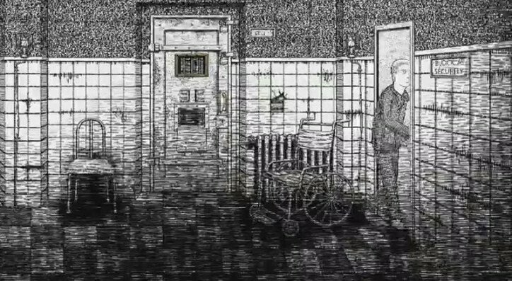 鉛筆画で紡がれる悪夢!精神病で苦しんだ実体験を基にしたダウナーなホラーゲーム