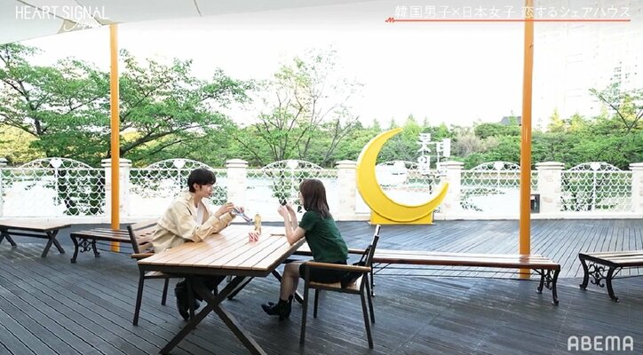 矢吹奈子「キュンキュンしちゃう」出会って2日目の韓国人モデルとの超密着初デートに悶絶『HEART SIGNAL JAPAN』第2話