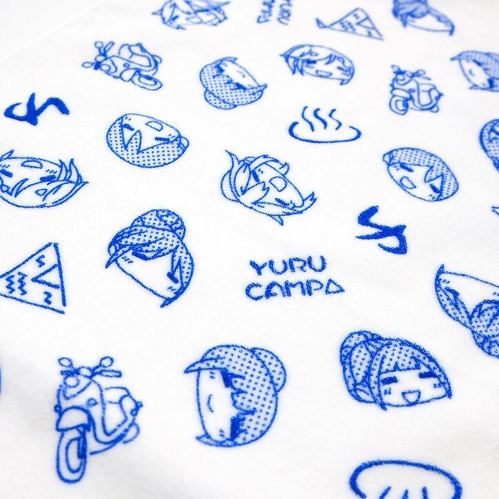アニメ『ゆるキャン△』、“キャンプと旅と温泉が楽しめる”新グッズが登場 Tシャツ、手ぬぐい、タオルなど