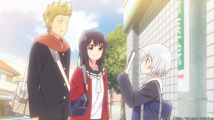 アニメ「川柳少女」第4話あらすじ＆先行場面カットが解禁！　電柱の影にキノの姿を見つけたエイジは…？