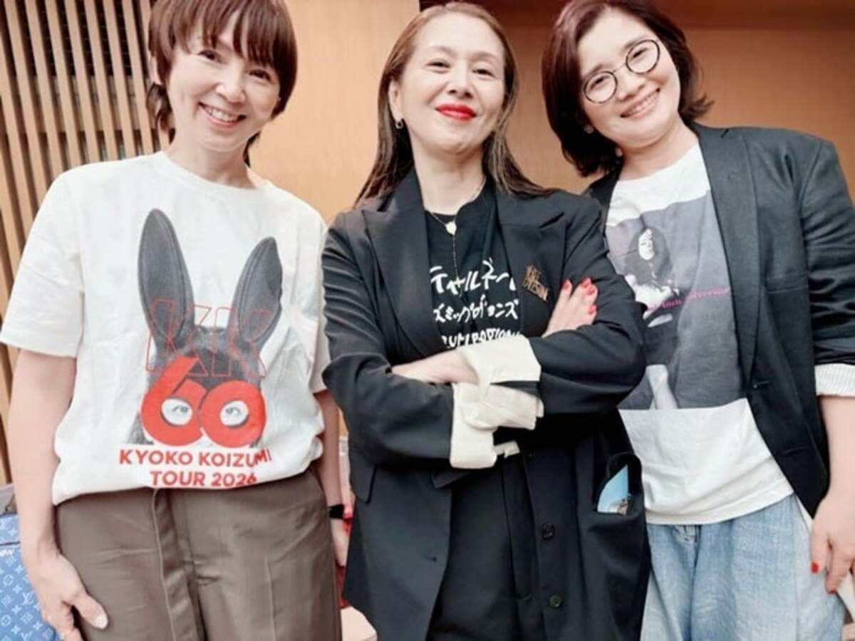 渡辺満里奈、石田ひかりと小泉今日子のライブを鑑賞し感激「誇りに